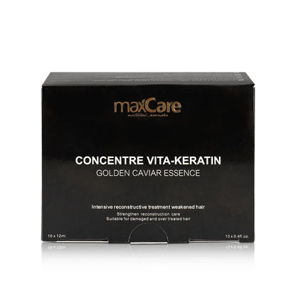 MaxCare Caviar Concentre Vita - Keratin Hair Treatment 12ml x 10pcs 8052626458712