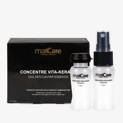 MaxCare Caviar Concentre Vita - Keratin Hair Treatment 12ml x 10pcs 8052626458712