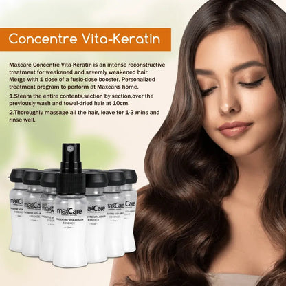 MaxCare Caviar Concentre Vita - Keratin Hair Treatment 12ml x 10pcs 8052626458712