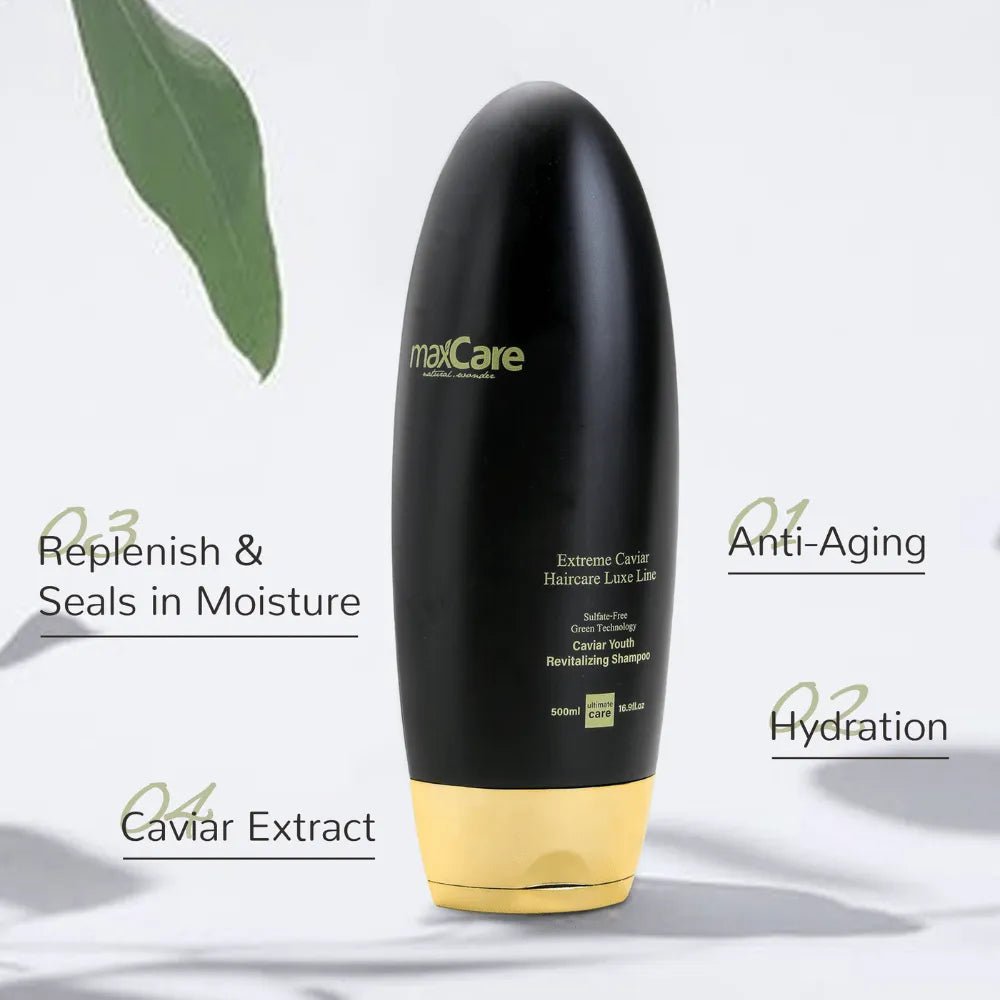 MaxCare MaxCare Caviar Youth Revitalizing Shampoo Shampoo 500ml 8052485345936