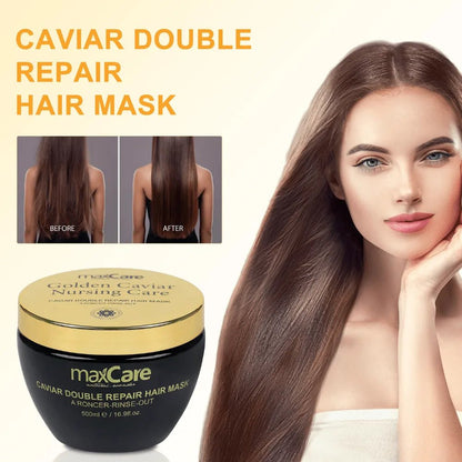 MaxCare Maxcare Golden Caviar Hair & Scalp Treatment Set Hair Care Set Set 8052626980254