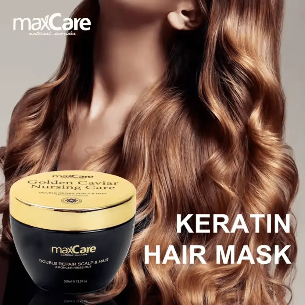 MaxCare MaxCare Golden Caviar Nursing Care Hair Mask 500ml 8052626980254