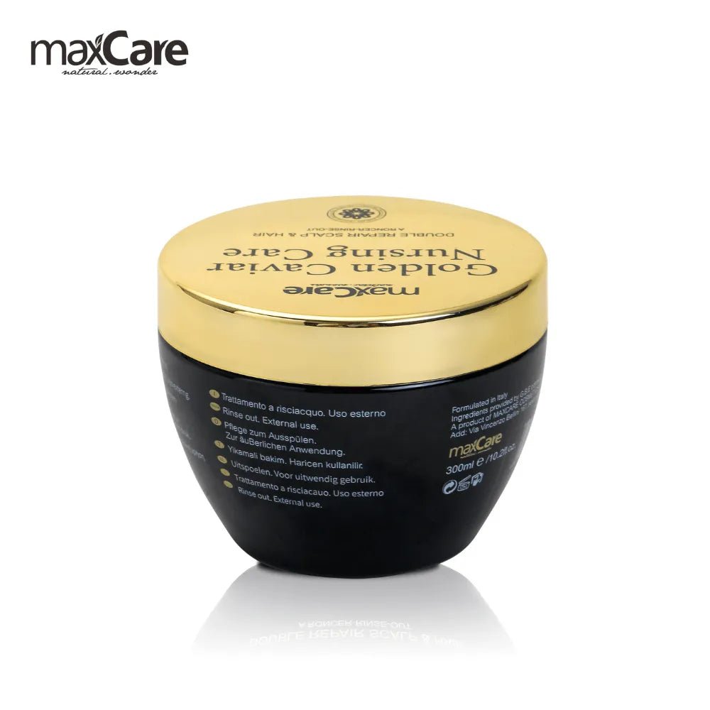 MaxCare MaxCare Golden Caviar Nursing Care Hair Mask 500ml 8052626980254