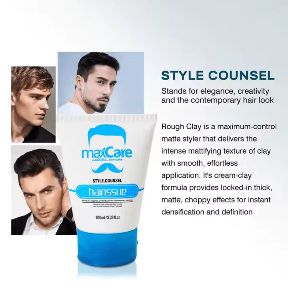 MaxCare Maxcare Style Counsel Styling Wax Hair Styling 100ml 8051414580246