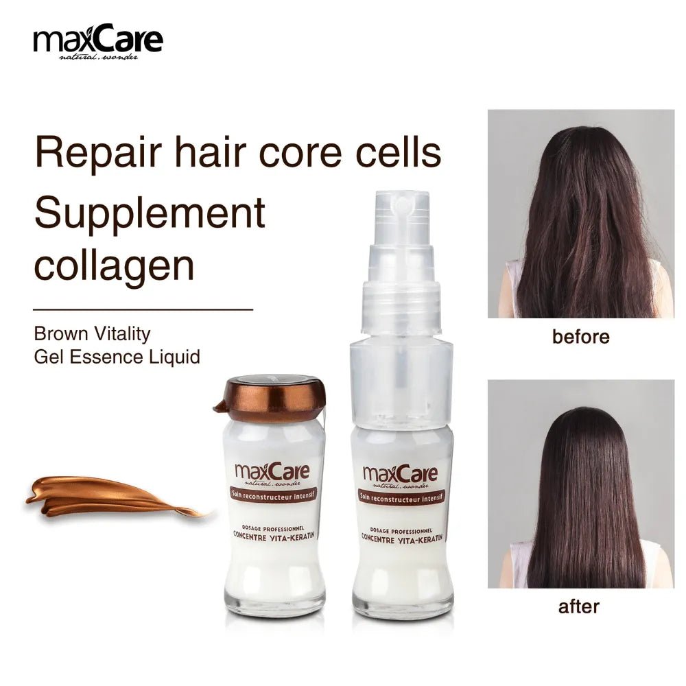 MaxCare Natural Herbal Concentre Vita - Keratin Hair Treatment 12ml x 15pcs 8051414581847