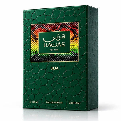 Rasasi Hawas BOA Fragrance 3.38 oz 614514556047