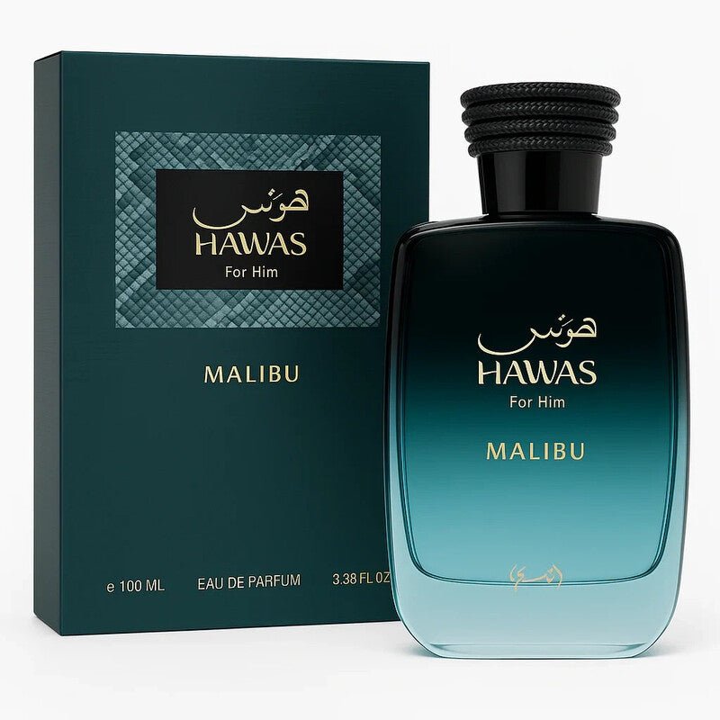 Rasasi Hawas Malibu Fragrance 3.38 oz 614514331071