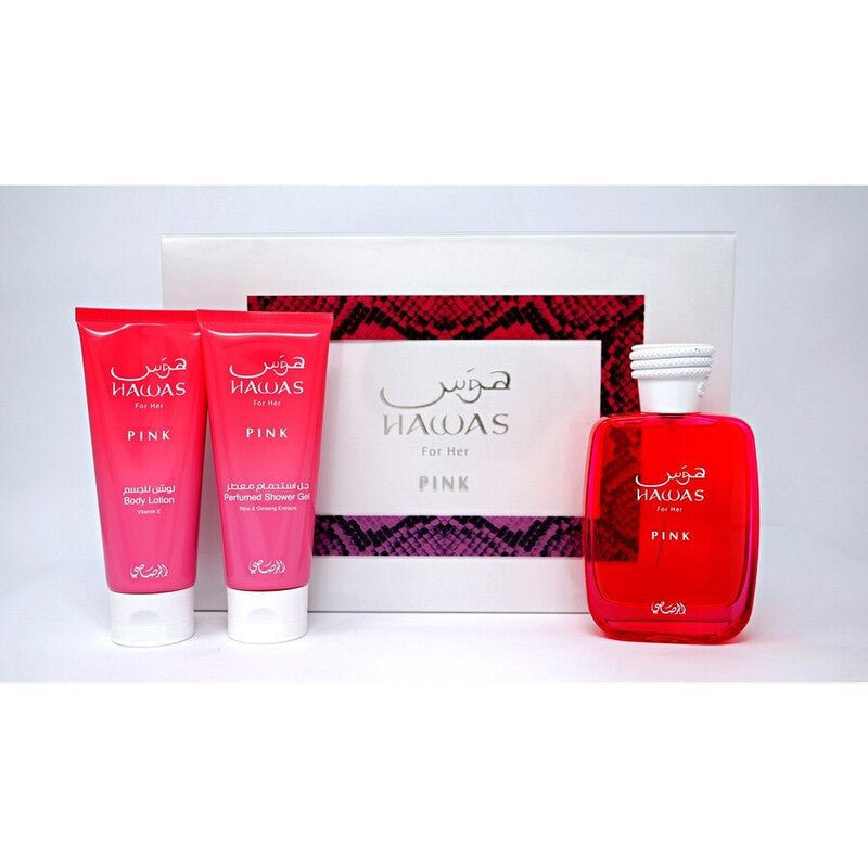Rasasi Hawas Pink Gift Set Set 1 614514555484