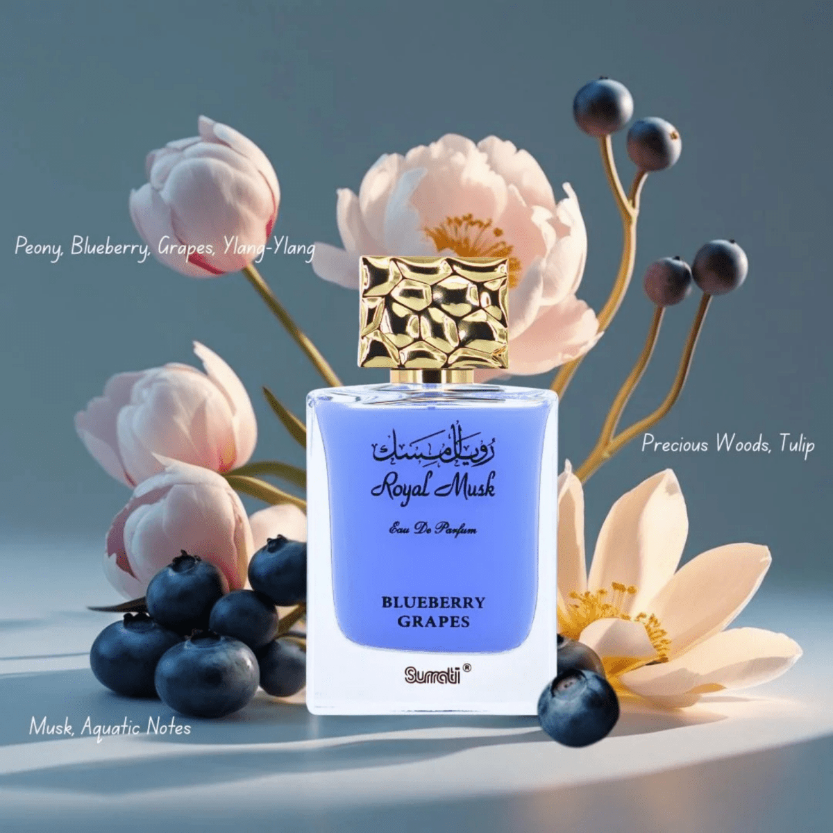 Surrati Blueberry Grapes Fragrance 3.4 oz 6281085025094